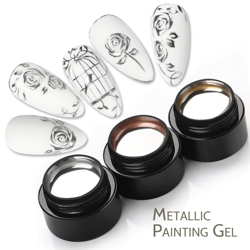 Nail Art Chrome - BORN PRETTY 5ML Super Zilver Metallic