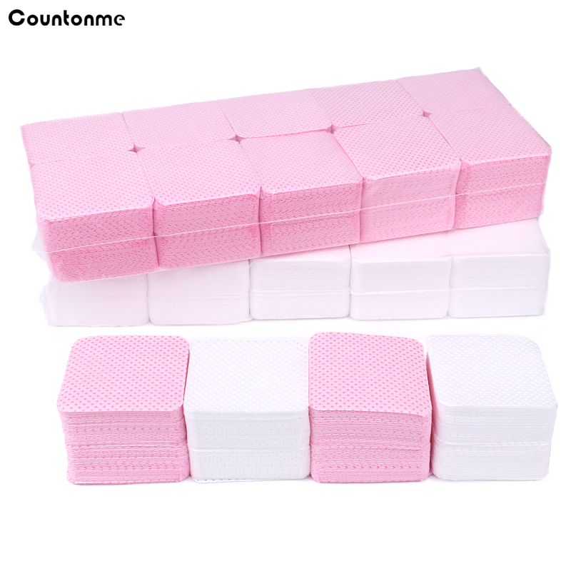 Nail Art Gel Polish - 1000 Stuks Katoen Nagellak Remover Servet