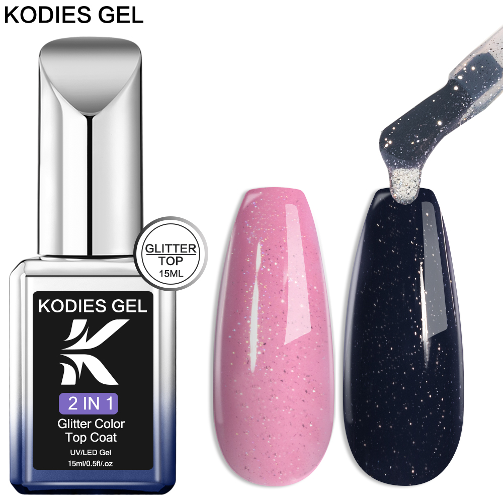 Nail Art Chrome - KODIES GEL Starlight Top Coat Gel
