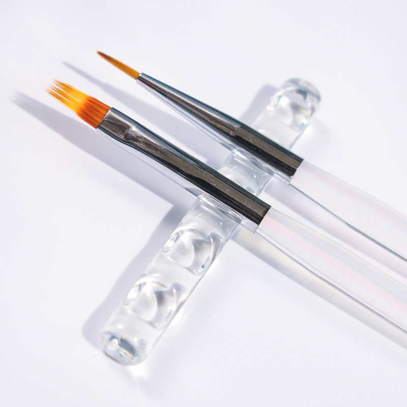 Nail Fan Brush - 5-delige nagelborstelhouder, salon penhouder, accessoire borstelhouder