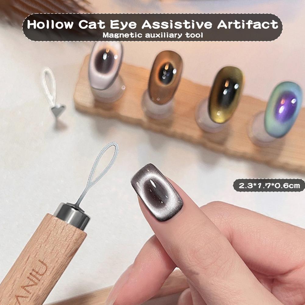 Nail Art Oval - Ovale kattenoog magnetische hulpmiddel, compatibel met