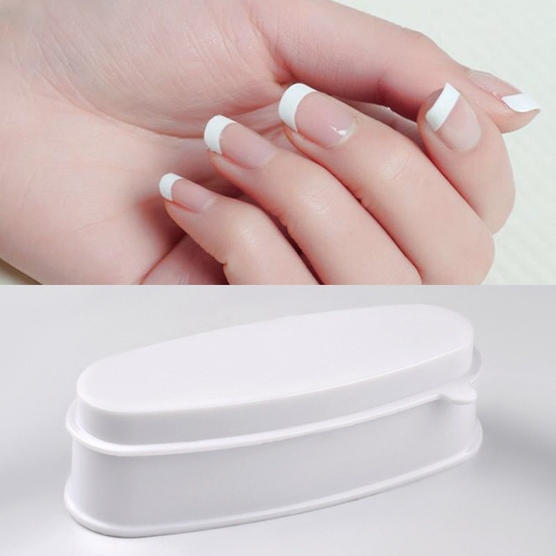 Dip Powder Nail - Witte nageldippoederdoos, voor een langdurige manicure