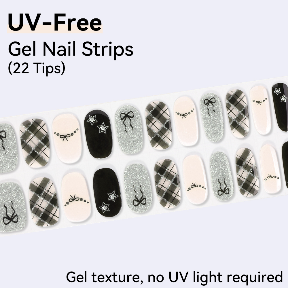 UV-VRIJE gelnagelstrips 22 tip - Striping Tape Nail recensie en prijs
