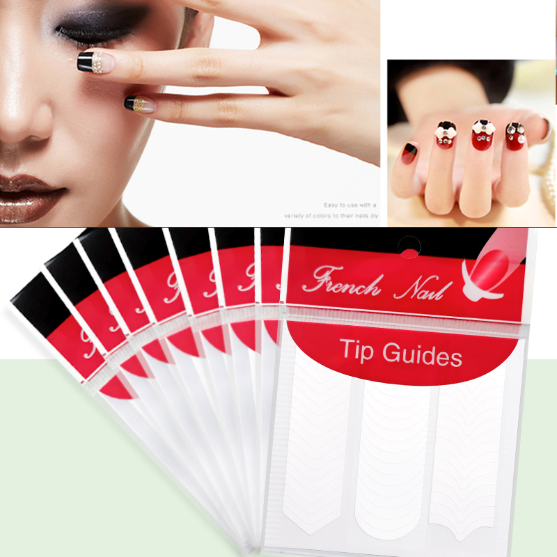 Franse Tip Manicure Stickers 1 - Striping Tape Nail recensie en prijs