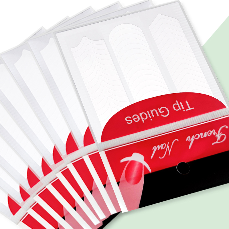 Franse Tip Manicure Stickers 1 - Striping Tape Nail recensie en prijs