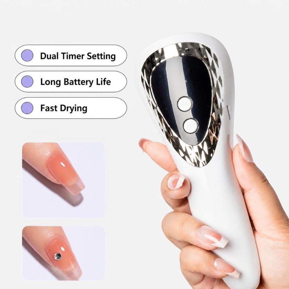 Draagbare UV LED nagellamp, pr - Nail Art Gel Polish recensie en prijs