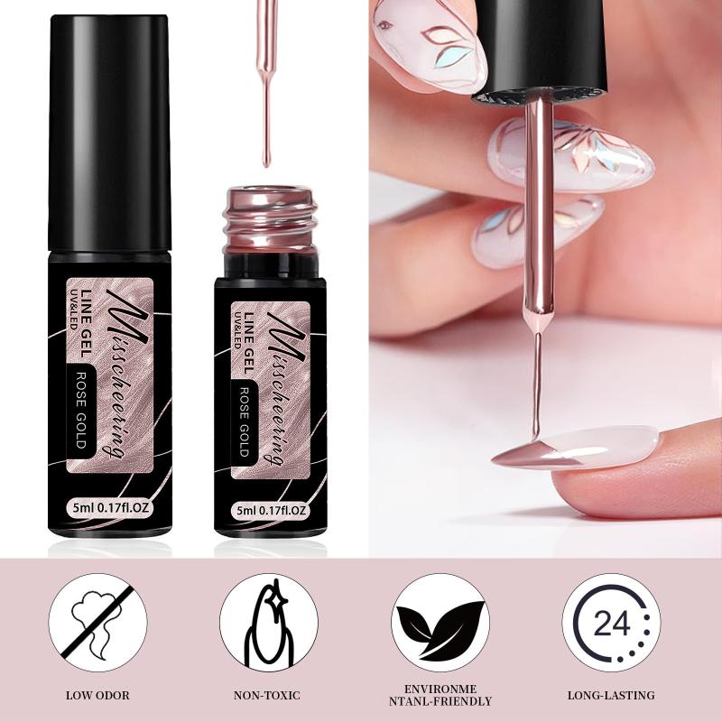 Gouden Zilveren Metallic Liner - Nail Art Chrome recensie en prijs