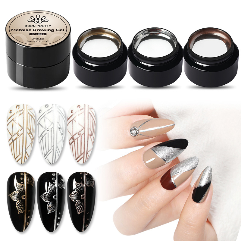 BORN PRETTY 5ML Super Zilver M - Nail Art Chrome recensie en prijs