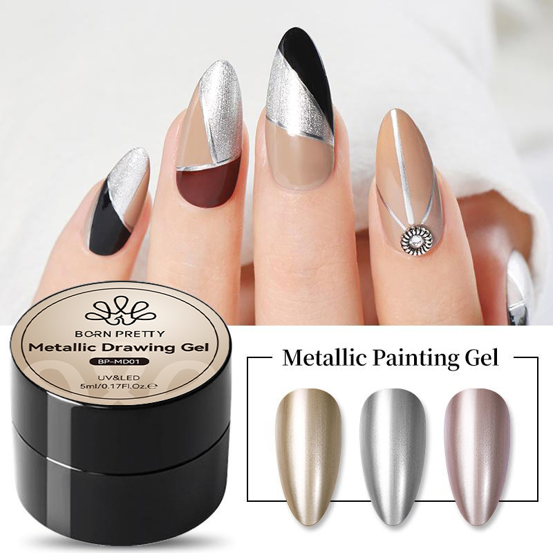 BORN PRETTY 5ML Super Zilver M - Nail Art Chrome recensie en prijs
