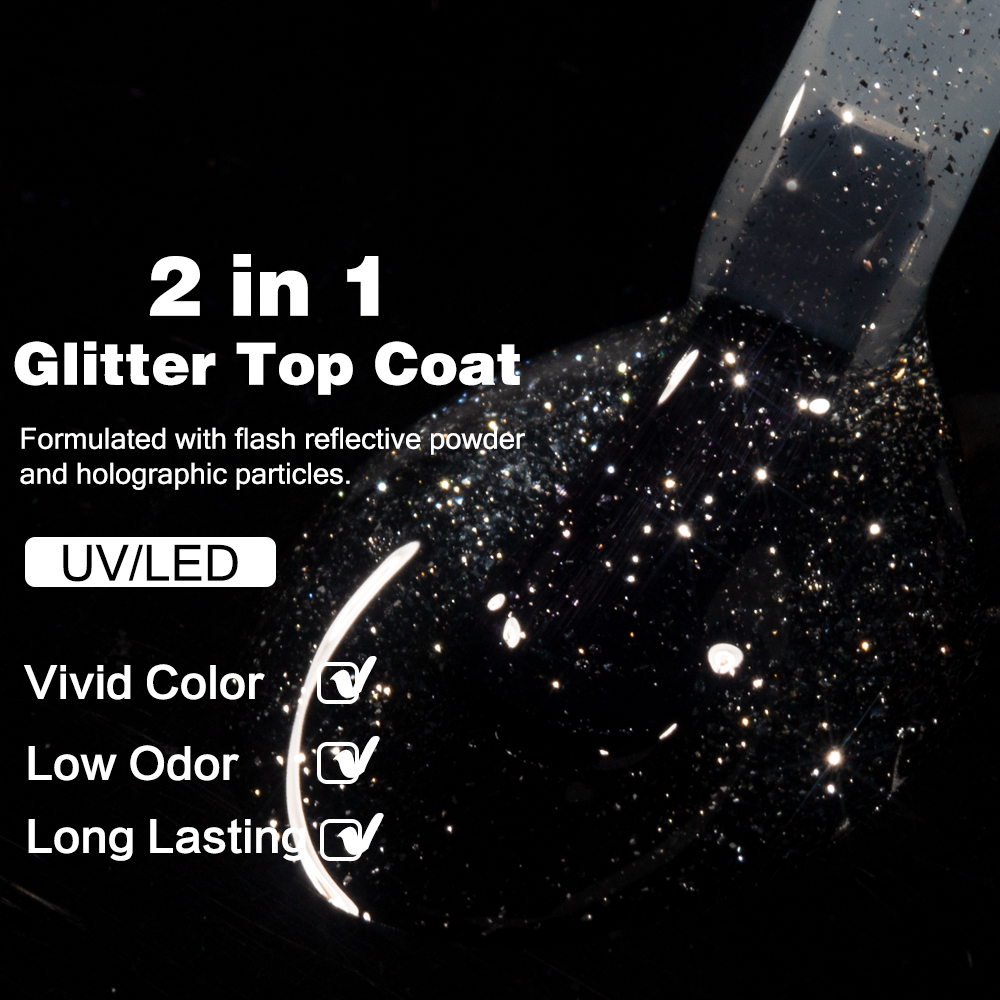 KODIES GEL Starlight Top Coat  - Nail Art Chrome recensie en prijs