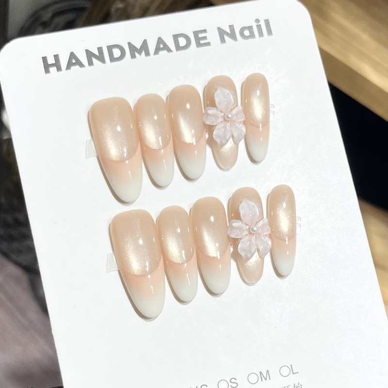 10 stuks eenvoudige blauwe Fra - Nail Art Oval recensie en prijs