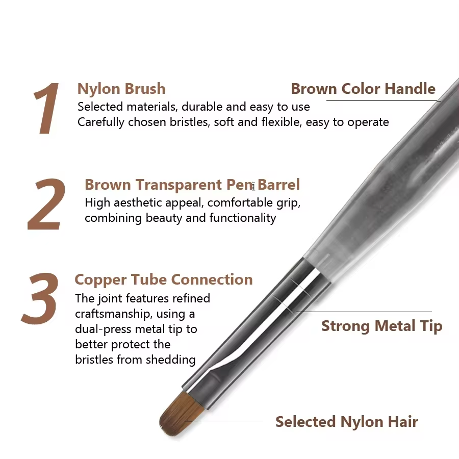 9-delige nagelborstelset voor  - Nail Fan Brush recensie en prijs