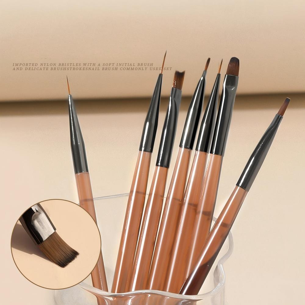 9-delige multi-head nagelkunst - Nail Fan Brush recensie en prijs