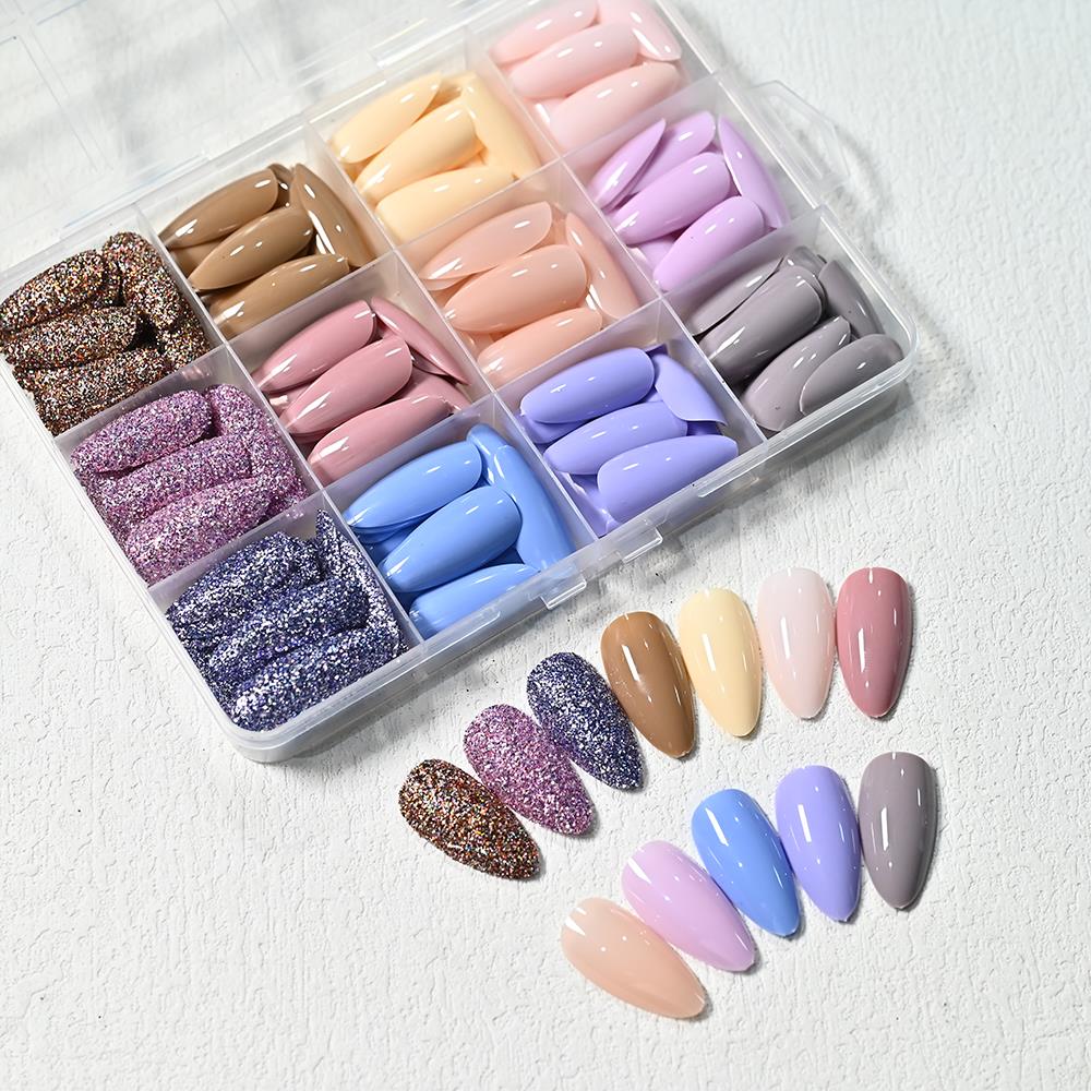 288 stuks glanzende macaron me - Nail Art Design recensie en prijs