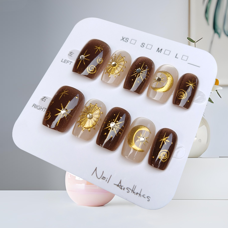 10 stuks herfst en winter brui - Nail Art Design recensie en prijs
