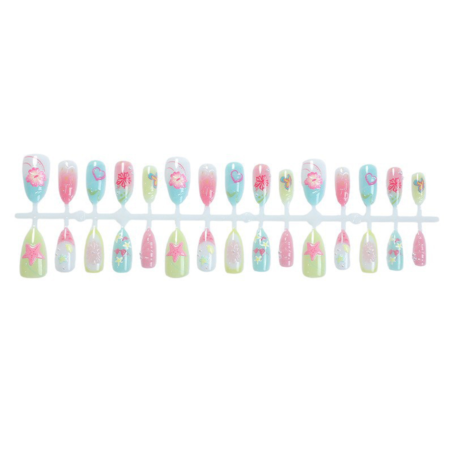 Set van 30 nagels met een zome - Nail Art Design recensie en prijs