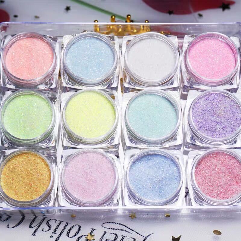 12 Kleuren/Set Shining Suiker  - Dip Powder Nail recensie en prijs