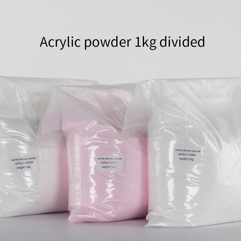 1000G Wit Doorzichtig Roze Nai - Nail Art Emas recensie en prijs