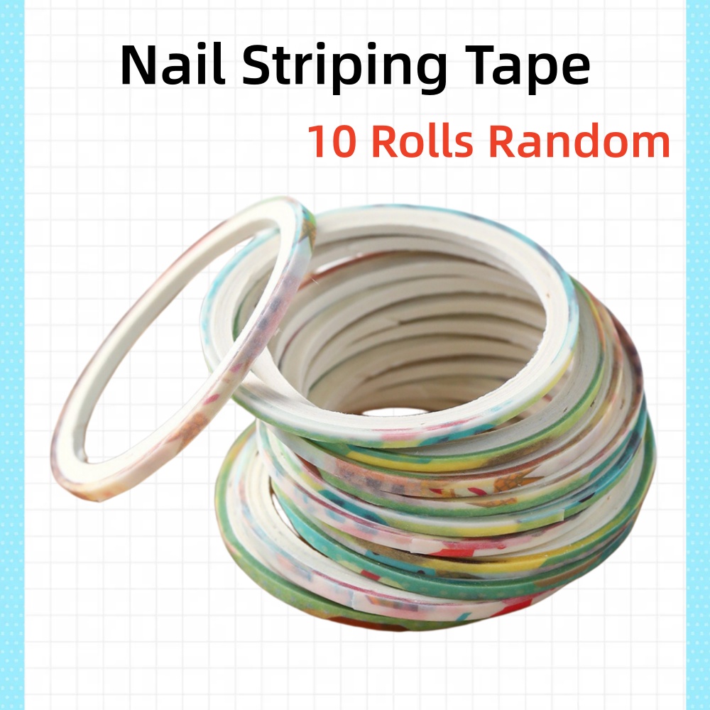 10 Rollen Nagelstripingtape Se - Striping Tape Nail recensie en prijs