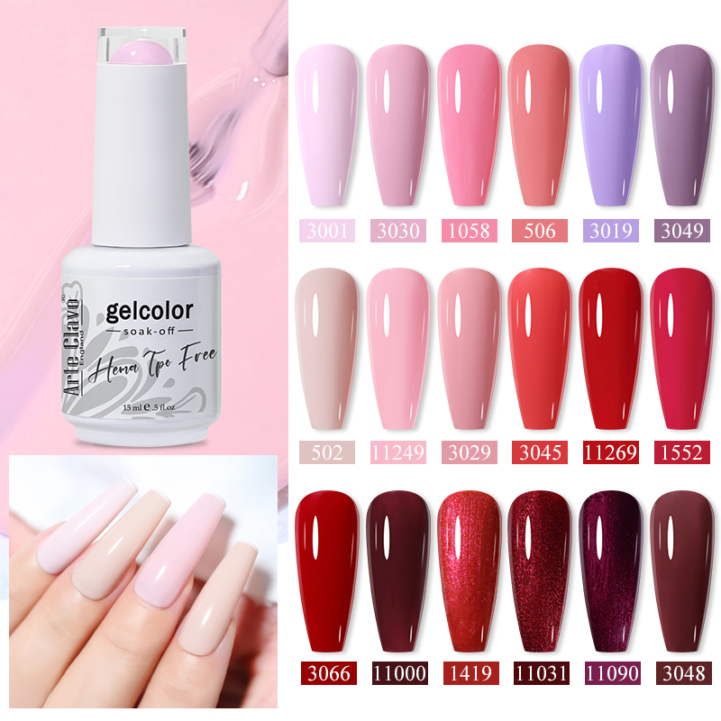 Arte Clavo 15ML Gel Nagellak R - Nail Art Red Wine recensie en prijs