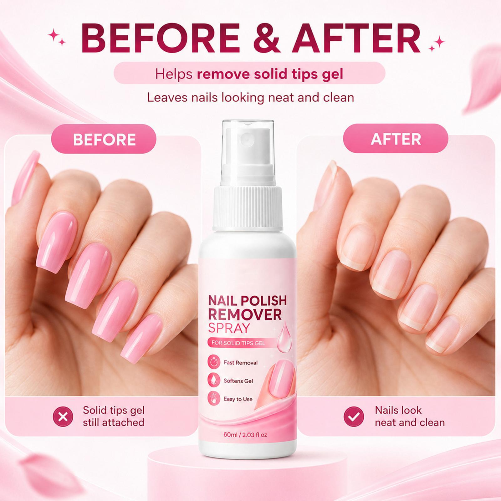 60ml Nagelverwijderaar Spray v - Nail Art Gel Polish recensie en prijs