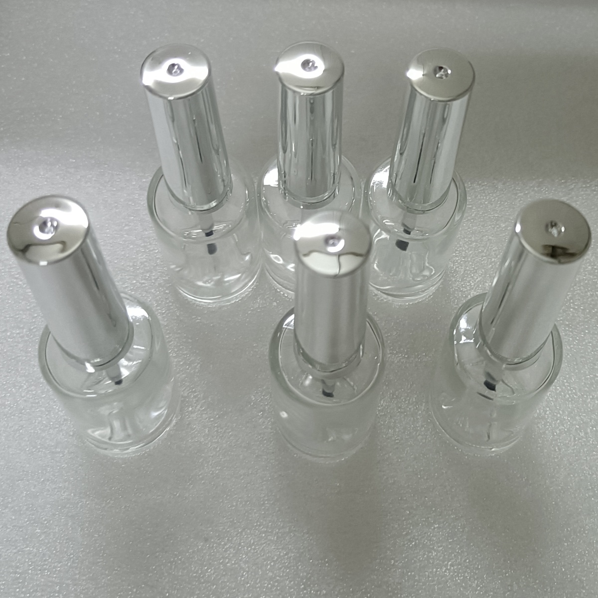 13ml 6 stuks glazen nagellakfl - Nail Fan Brush recensie en prijs