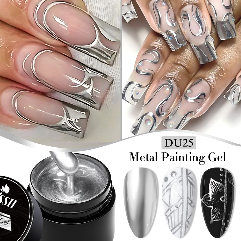 8ml Metaalverf Gel Nagellak No - Nail Art Chrome recensie en prijs