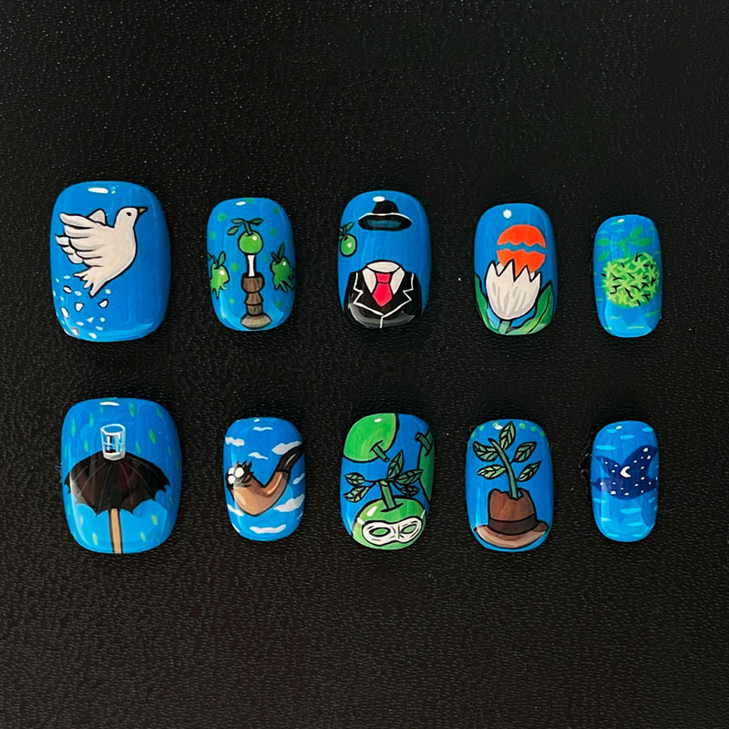 10 stuks gepersonaliseerde nag - Nail Art Oval recensie en prijs