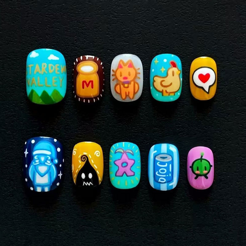 10 stuks gepersonaliseerde nag - Nail Art Oval recensie en prijs