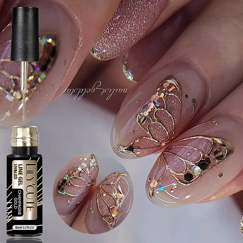 LILYCUTE 5ml Super Bright Meta - Nail Art Chrome recensie en prijs