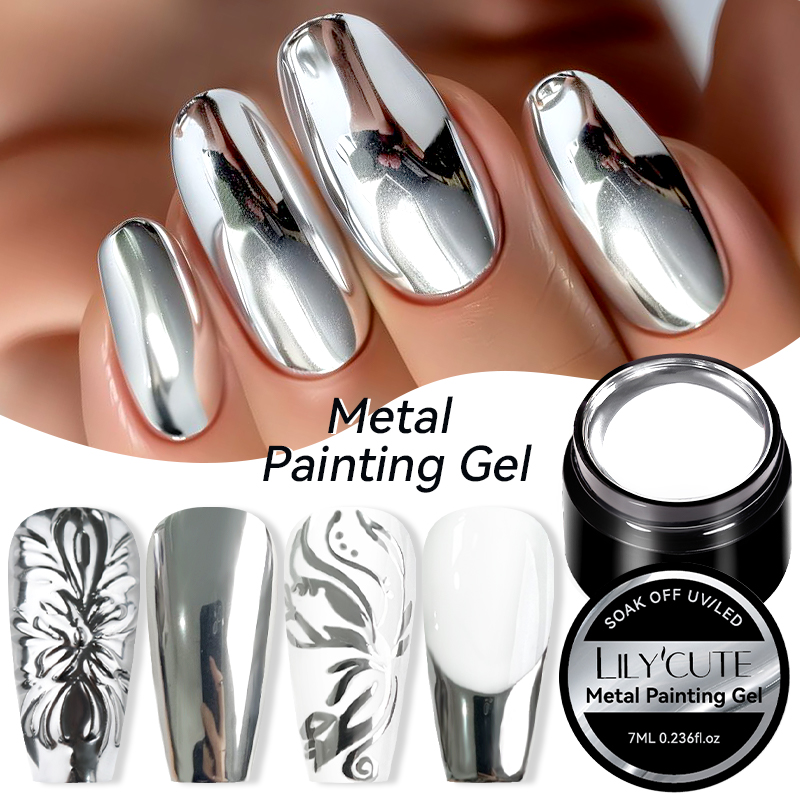 LILYCUTE 7ML Metallic Schilder - Nail Art Chrome recensie en prijs