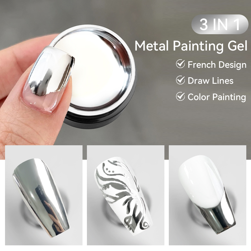 LILYCUTE 7ML Metallic Schilder - Nail Art Chrome recensie en prijs